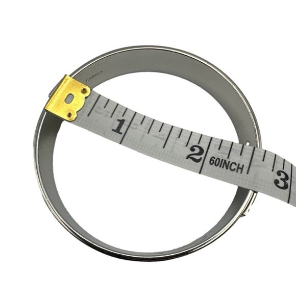 COACH Multi-color Shimmering Enamel Signature Bangle Bracelet - Picture 9 of 9